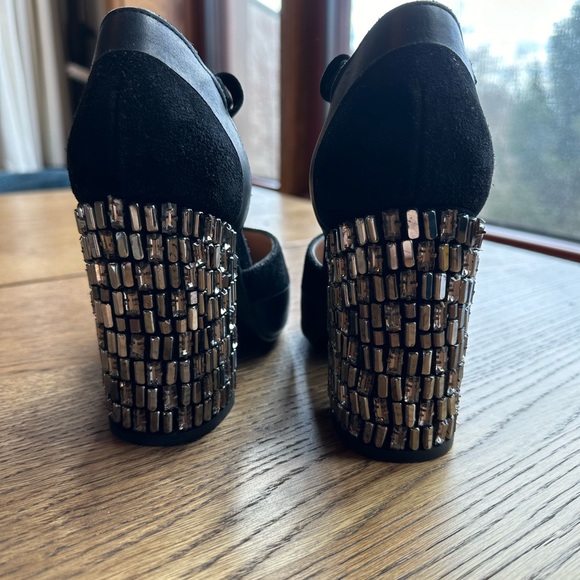 MARNI
Suede Crystal Embellishments Sandals - Picture 3 of 7